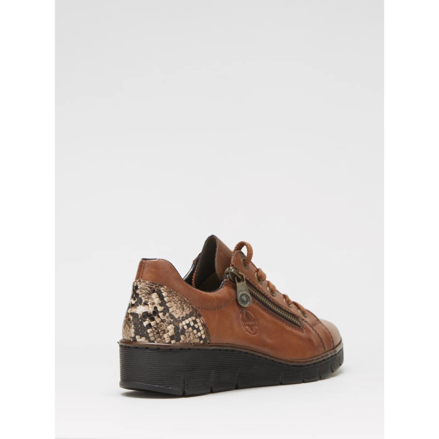 Tan Rieker Dresuri Tan Cu Fermoar