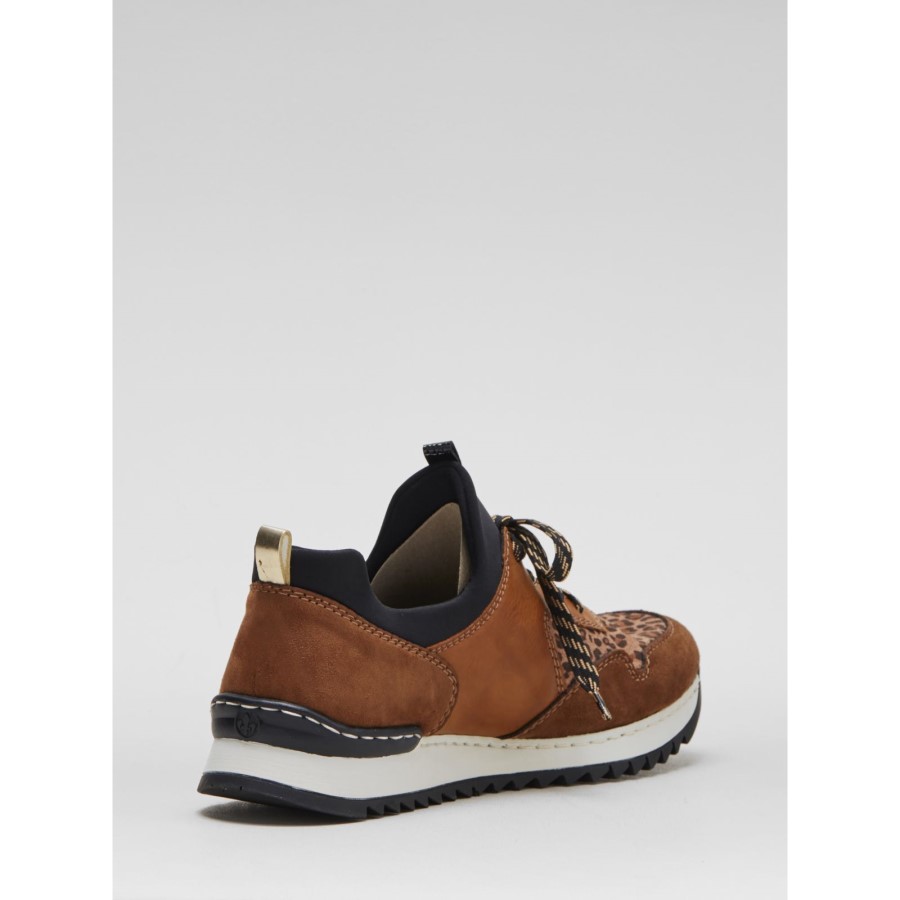 Tan Rieker Dresuri Tan Cu Detaliu Leopard