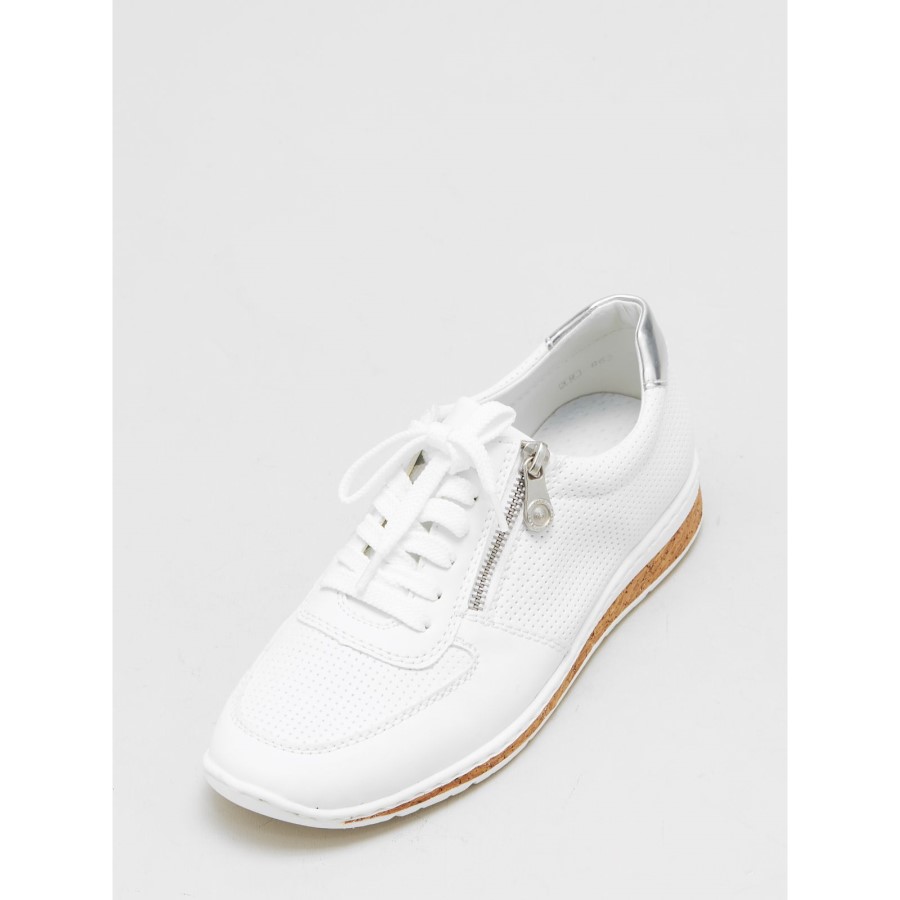 Antrenor Rieker Cu Fermoar Verde