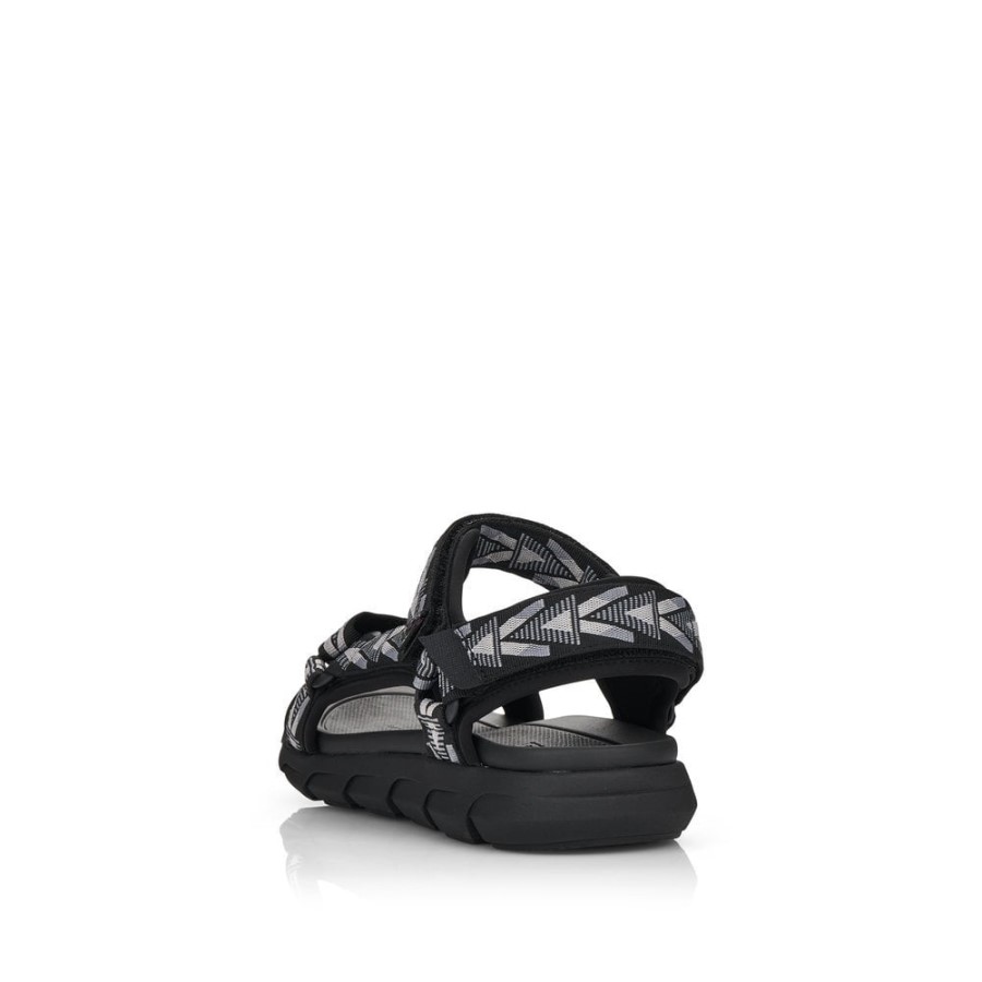 Sandale Barbatesti Rieker Black R-evolution 20802