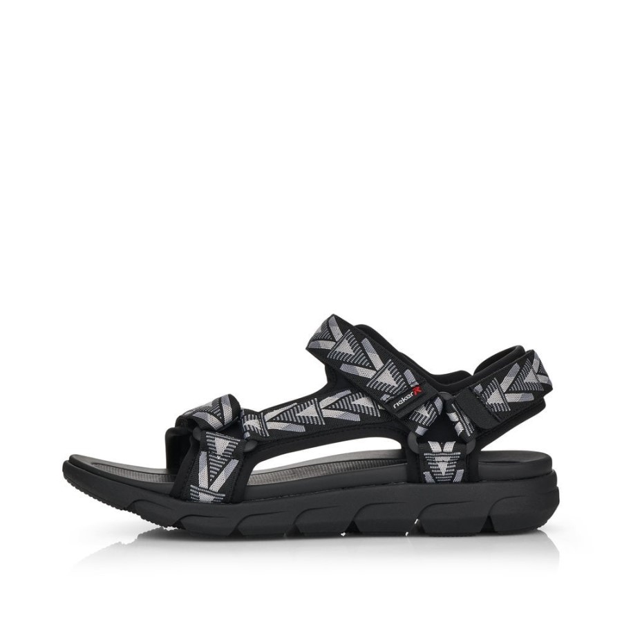Sandale Barbatesti Rieker Black R-evolution 20802