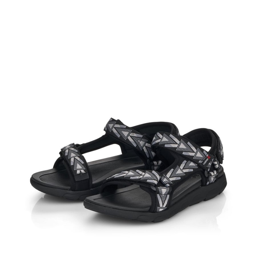 Sandale Barbatesti Rieker Black R-evolution 20802