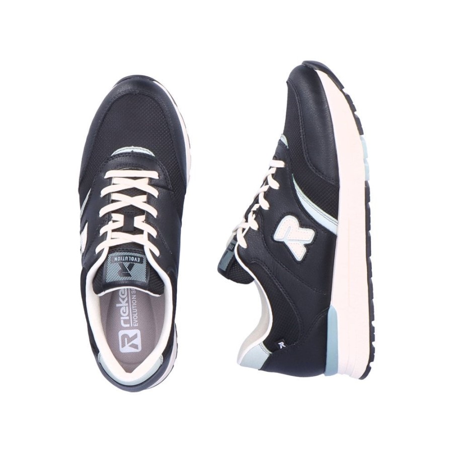 Pantofi Dama Rieker Black R-evolution 40801