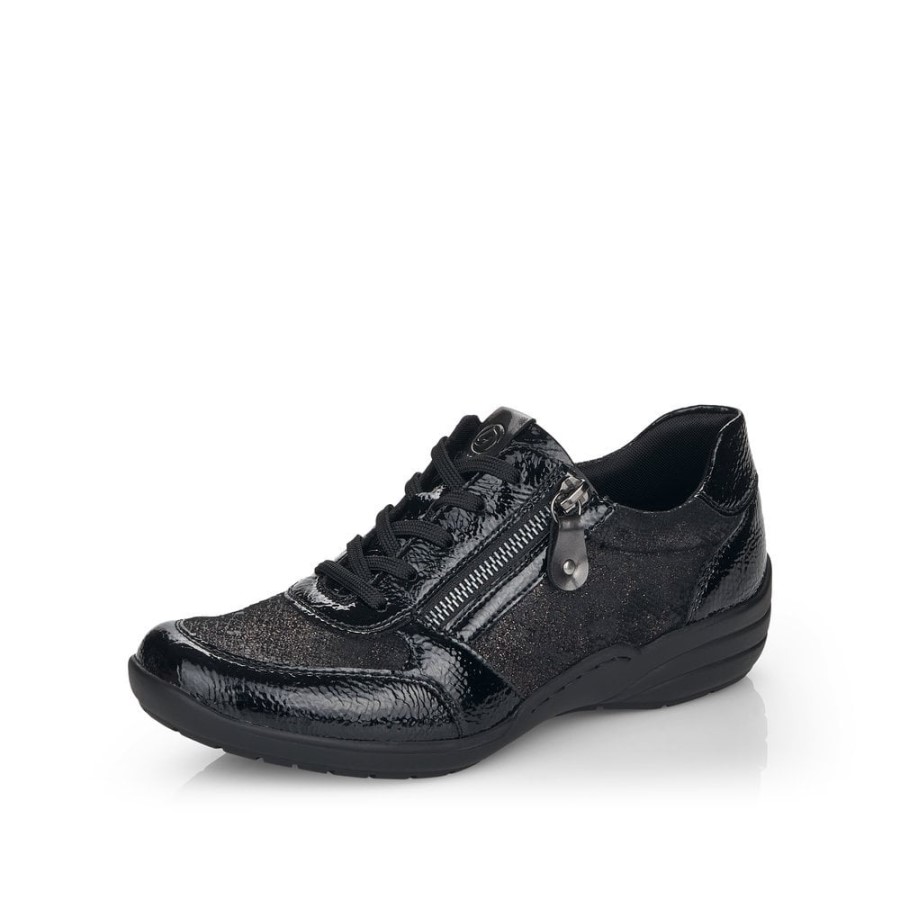 Pantofi Dama Rieker Black Remonte R7637