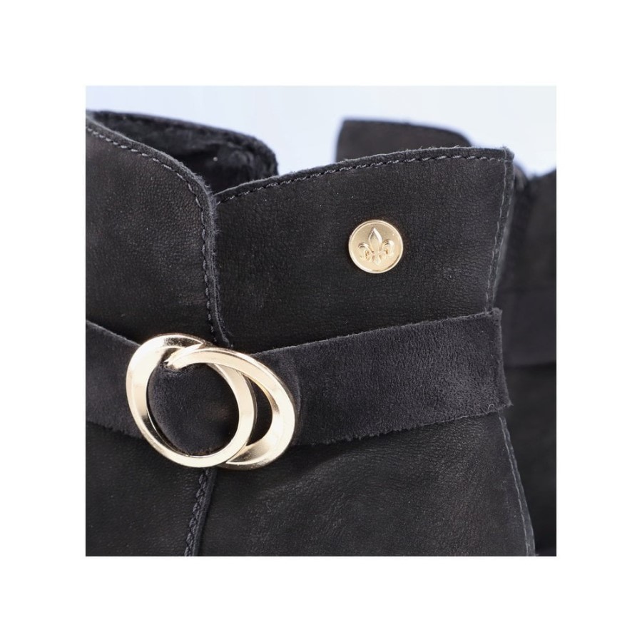 Cizme Negre Rieker 70289 Dama