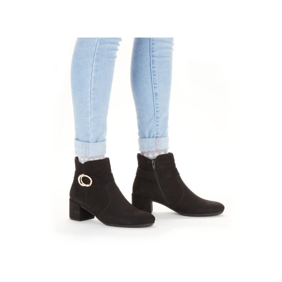 Cizme Negre Rieker 70289 Dama