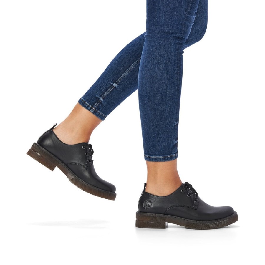 Pantofi De Dama Black Rieker 72000