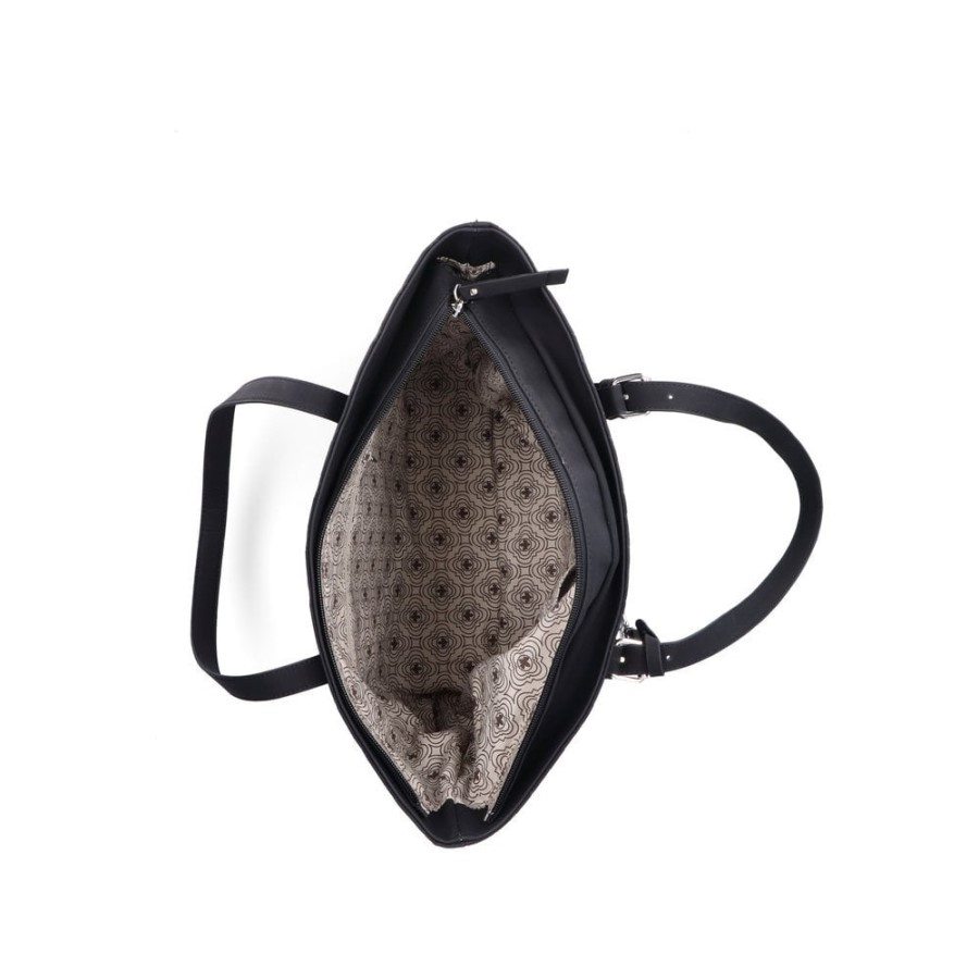 Geanta Neagra Rieker H1491-00 Femei Neagra Cu Fermoar