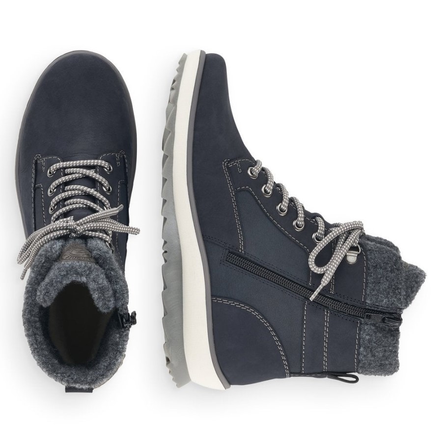 Rieker Blue Remonte R8477 Cizme Dama