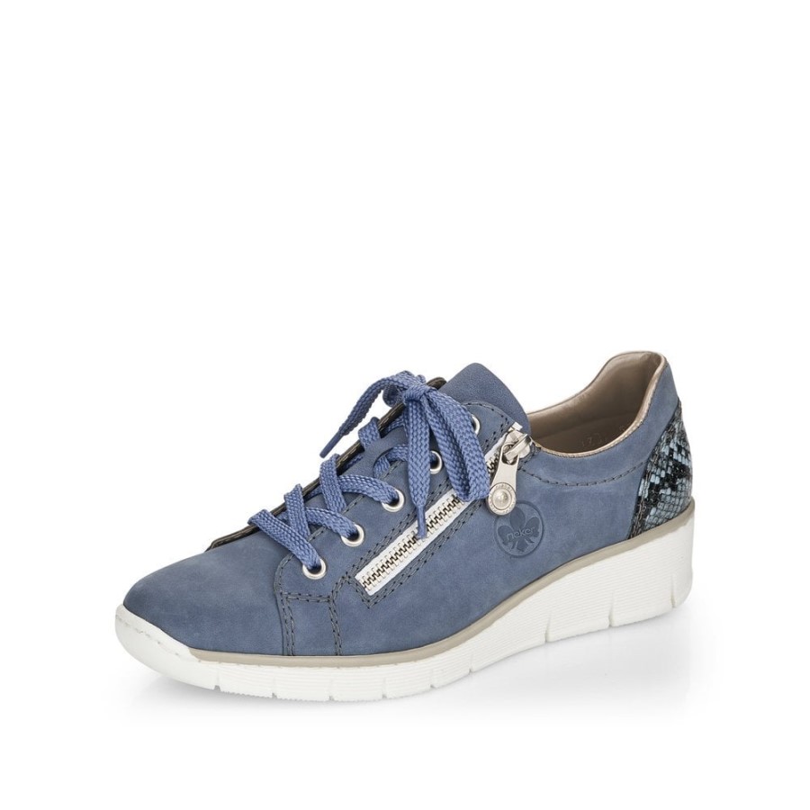 Pantofi Dama Blue Rieker 53702