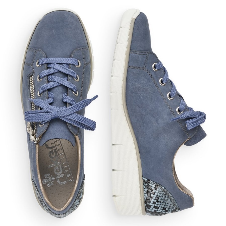 Pantofi Dama Blue Rieker 53702