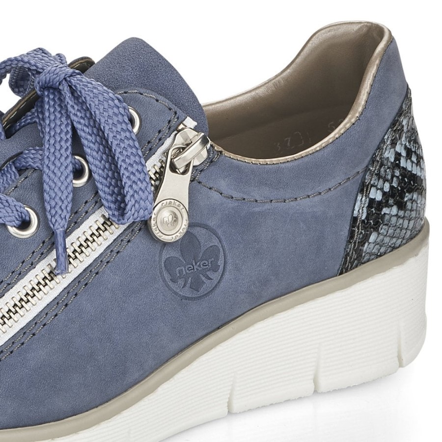 Pantofi Dama Blue Rieker 53702