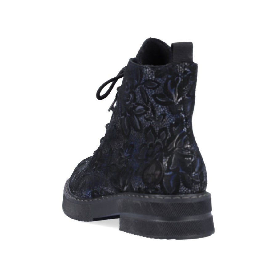 Cizme De Dama Blue Rieker 72010