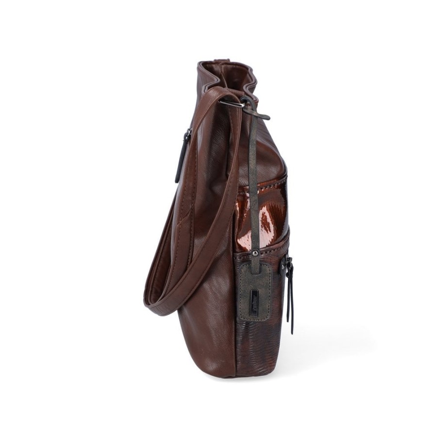 Geanta Maro Rieker H1301-25 Femei Maro Cu Fermoar