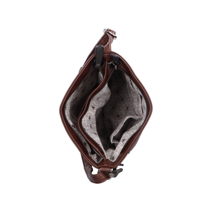 Geanta Maro Rieker H1301-25 Femei Maro Cu Fermoar