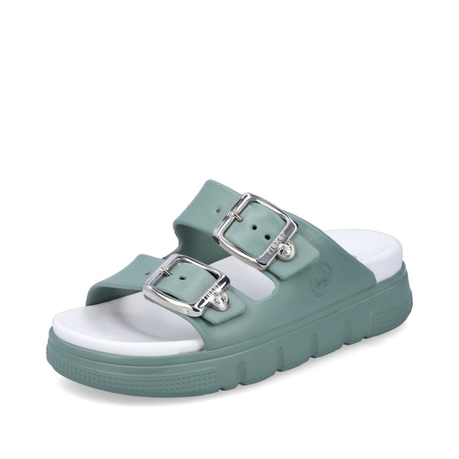 Sandale De Dama Verde Rieker P2180