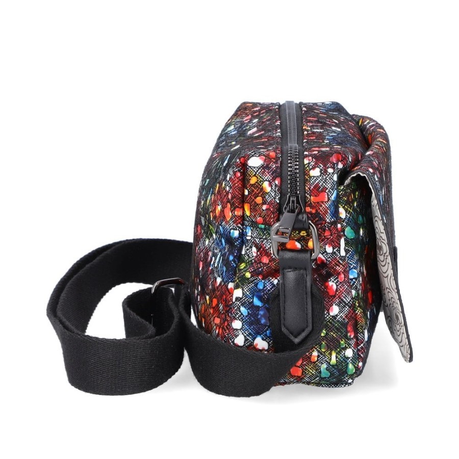 Geanta De Mana Cu Fermoar Multiplu Rieker Metalizat H1455-94