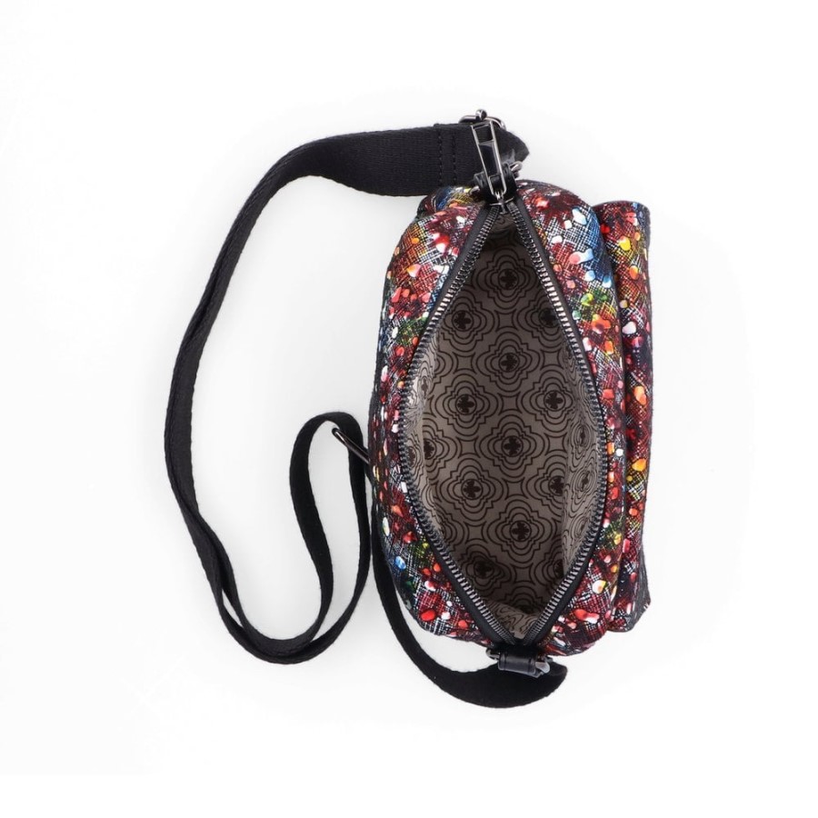 Geanta De Mana Cu Fermoar Multiplu Rieker Metalizat H1455-94