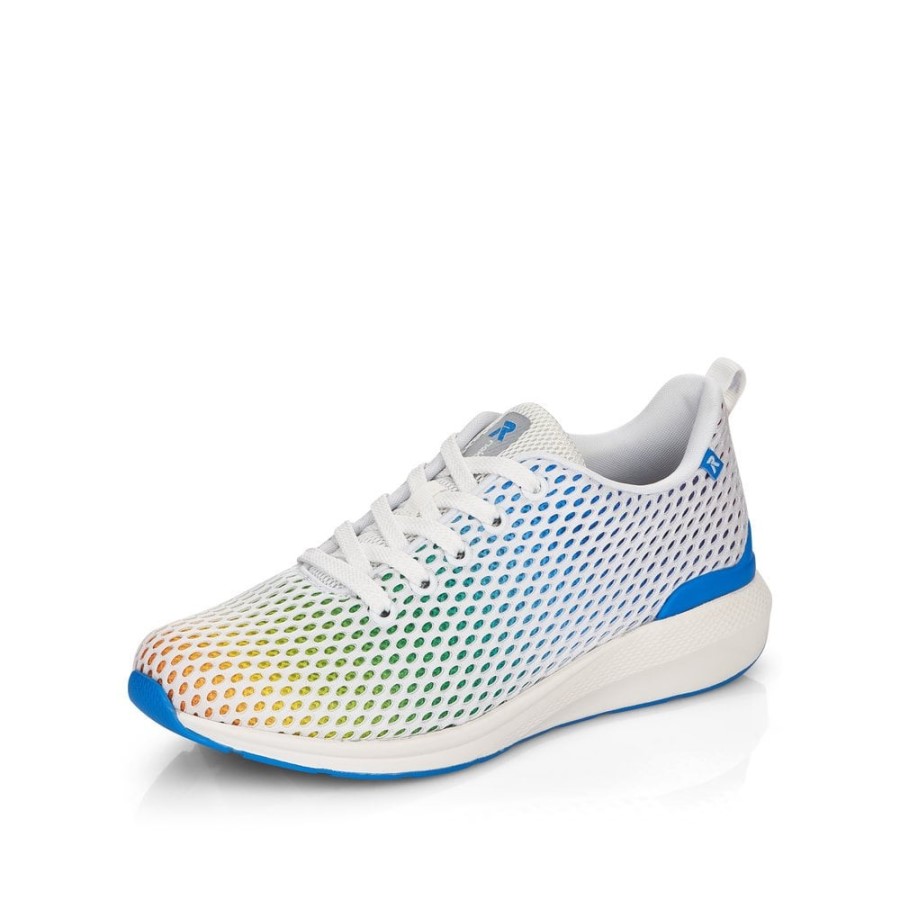 Pantofi Dama Rieker R-evolution 40101 Metalic