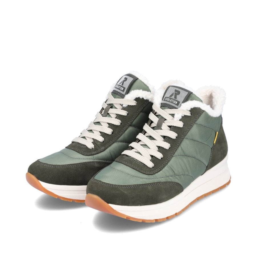 Rieker R-evolution 40861 Cizme Femei Verzi