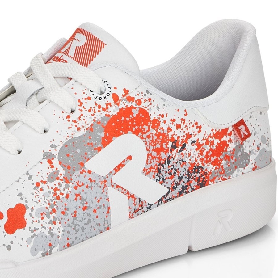 Pantofi Dama Rieker R-evolution 41901 Alb