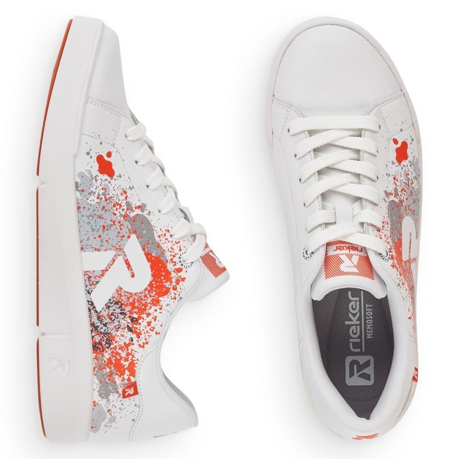 Pantofi Dama Rieker R-evolution 41901 Alb