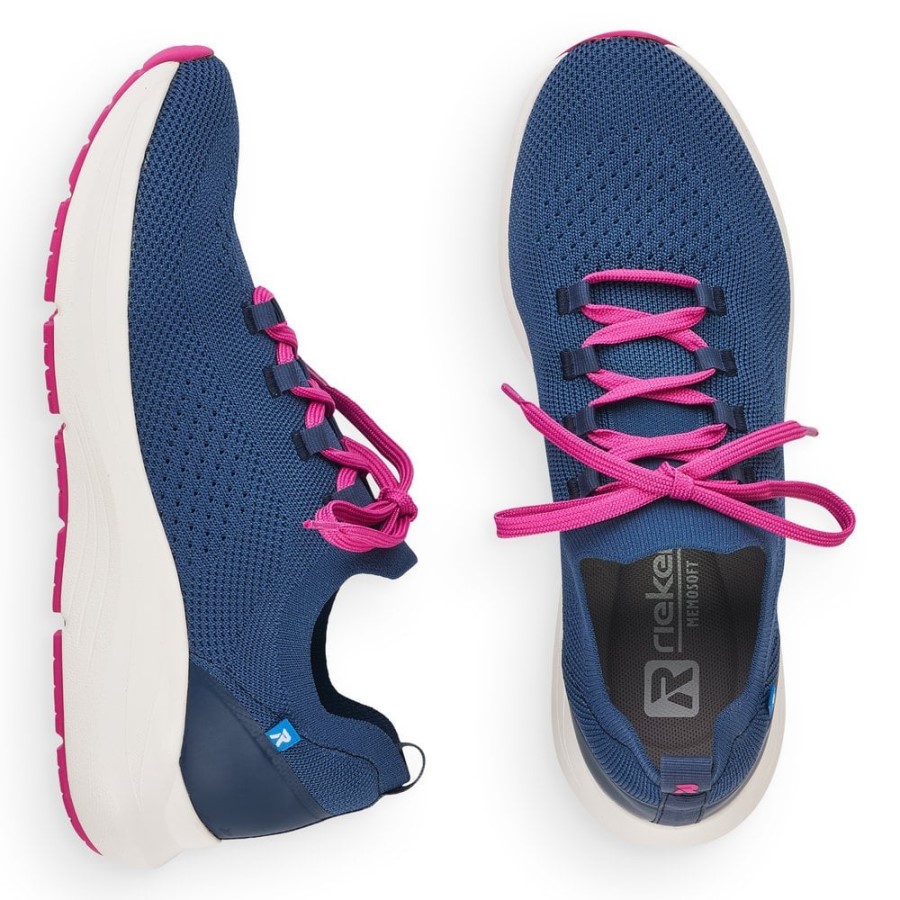 Pantofi Dama Rieker R-evolution 42101 Albastru