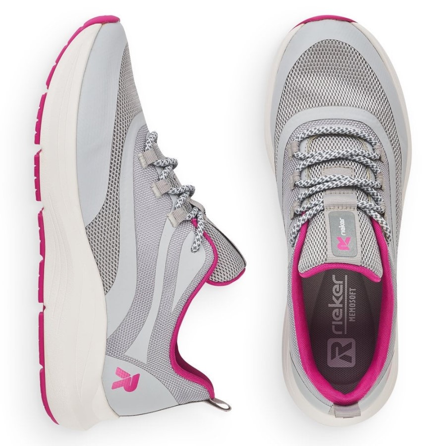 Pantofi Dama Rieker R-evolution 42104 Gri