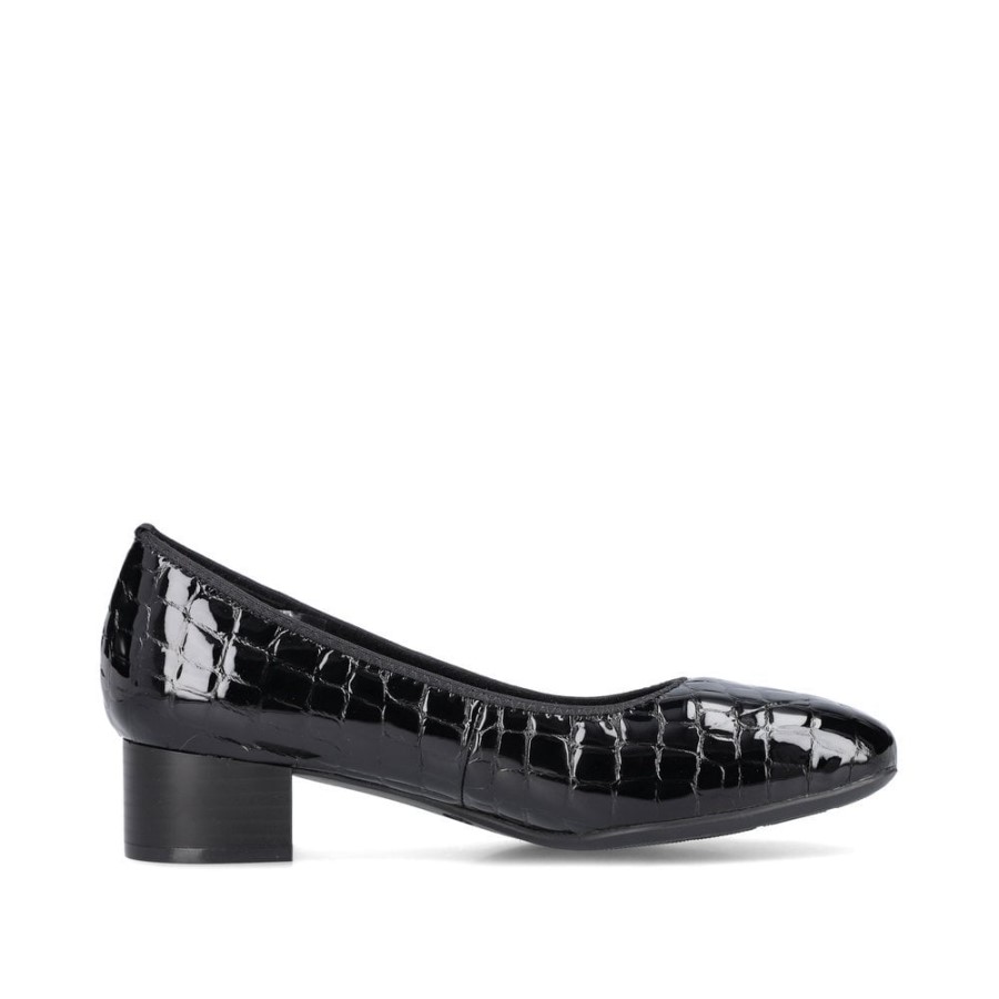 Rieker 49260 Pantofi Slip-on Dama Negri