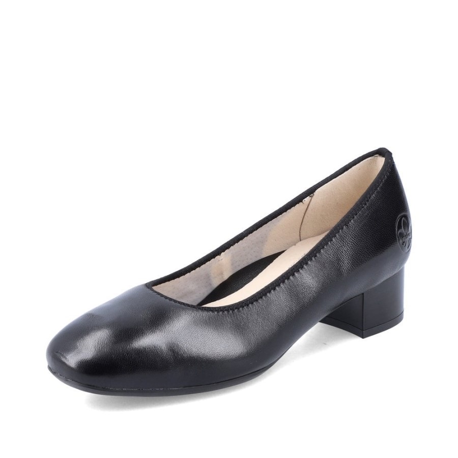 Pantofi Negri Cu Slip-on Rieker 49260