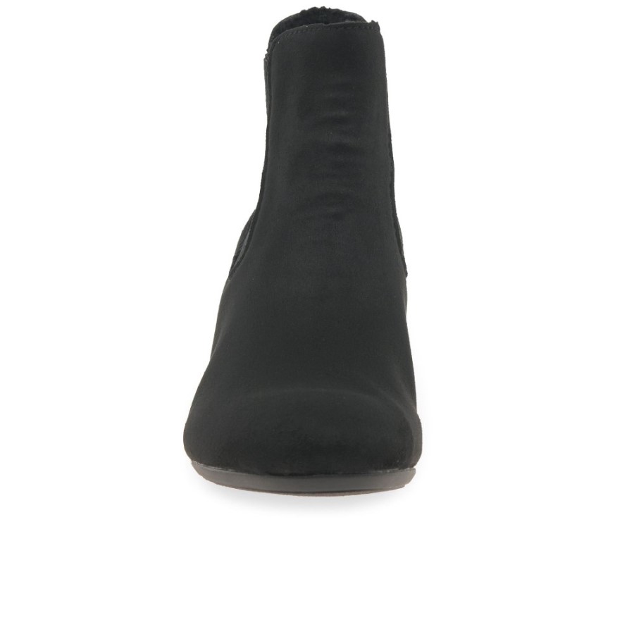 Cizme Chelsea Dama Rieker Clover Neagra
