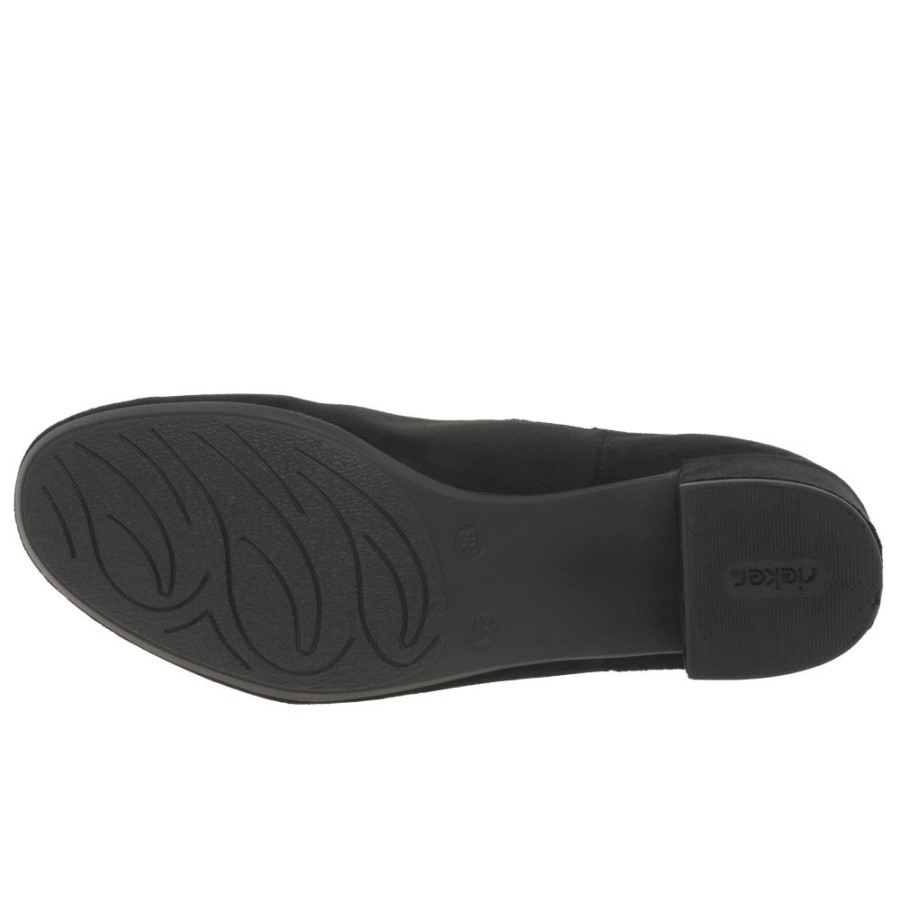 Cizme Chelsea Dama Rieker Clover Neagra