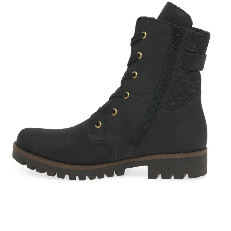 Botine Negre Rieker District Pentru Femei