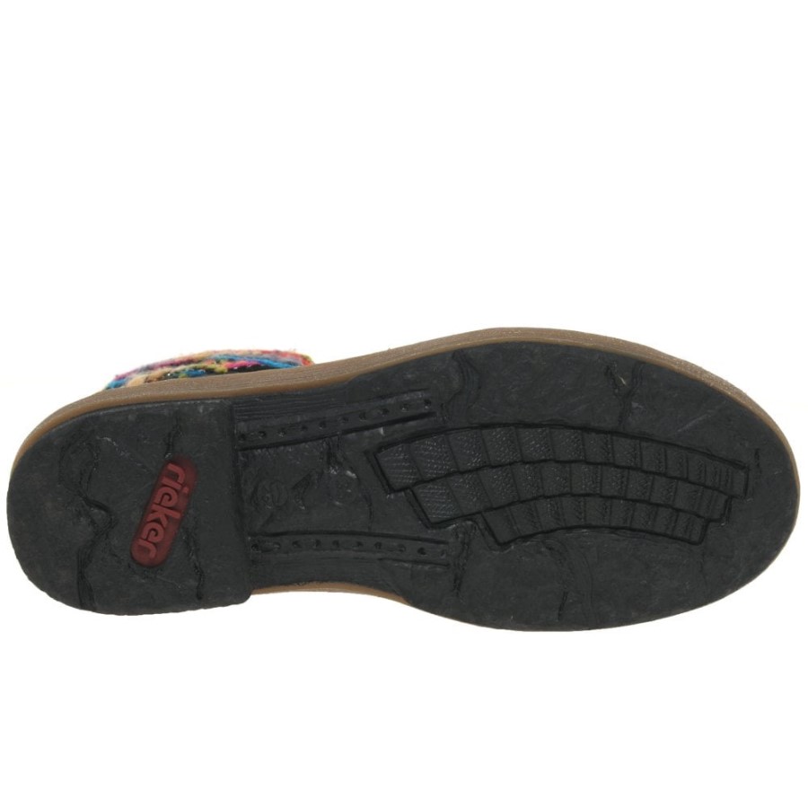 Botine De Drumeție Pentru Femei Rieker Smarald Negre