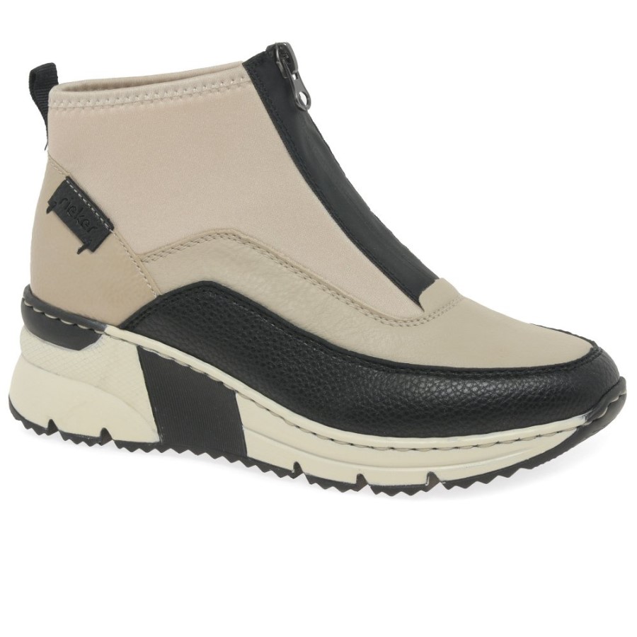 Botine Negre Rieker Greece Pentru Femei