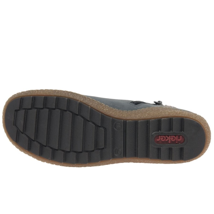 Botine De Damă Rieker Joely Albastre