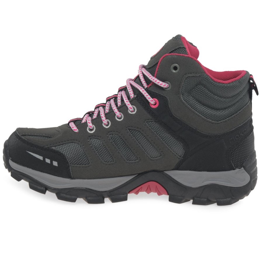 Cizme De Mers Pentru Femei Rieker Tiger Gri