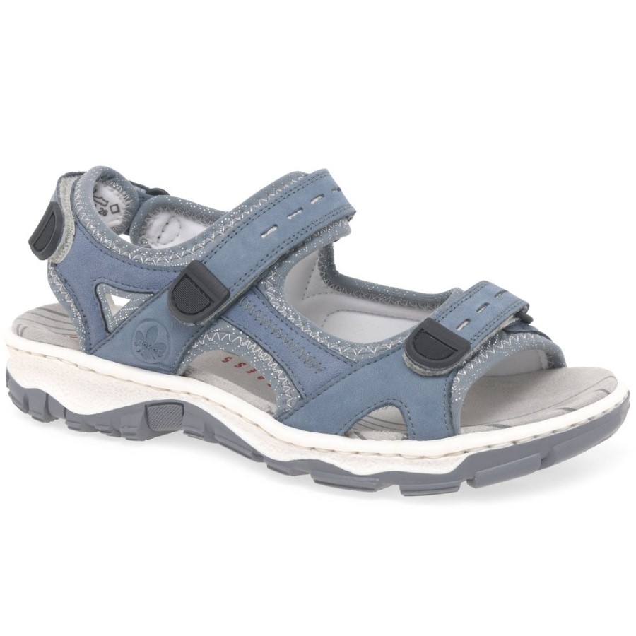 Blugi Rieker Liza Sandale Dama Riptape