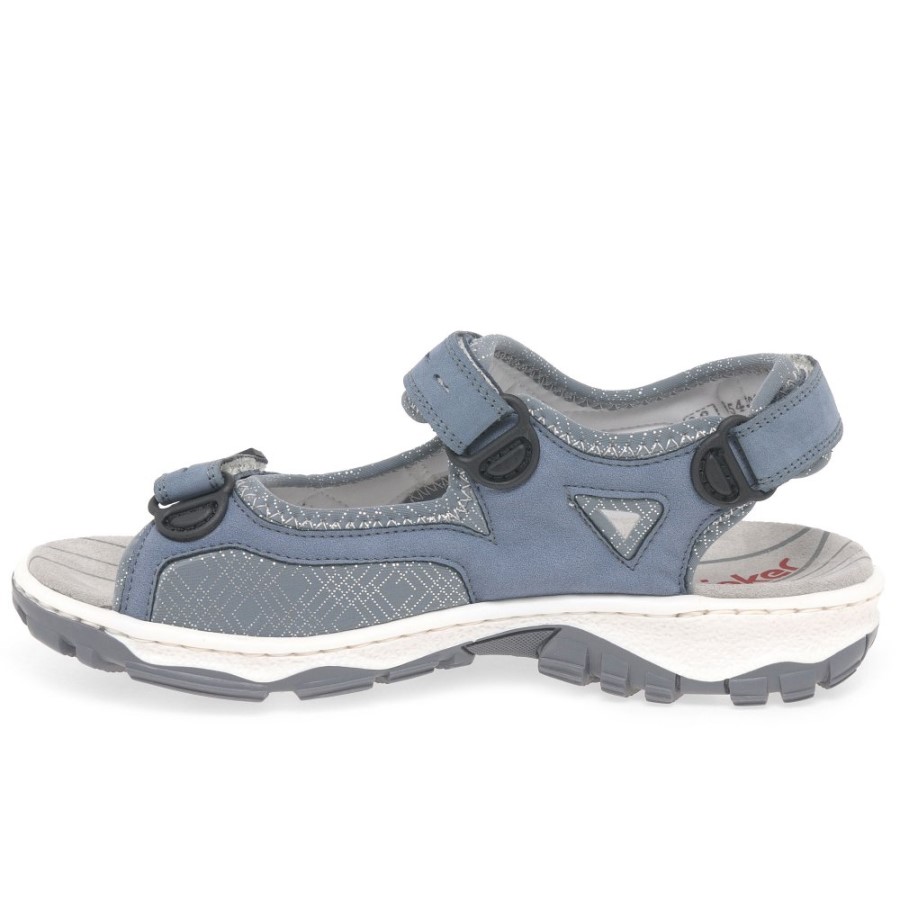 Blugi Rieker Liza Sandale Dama Riptape