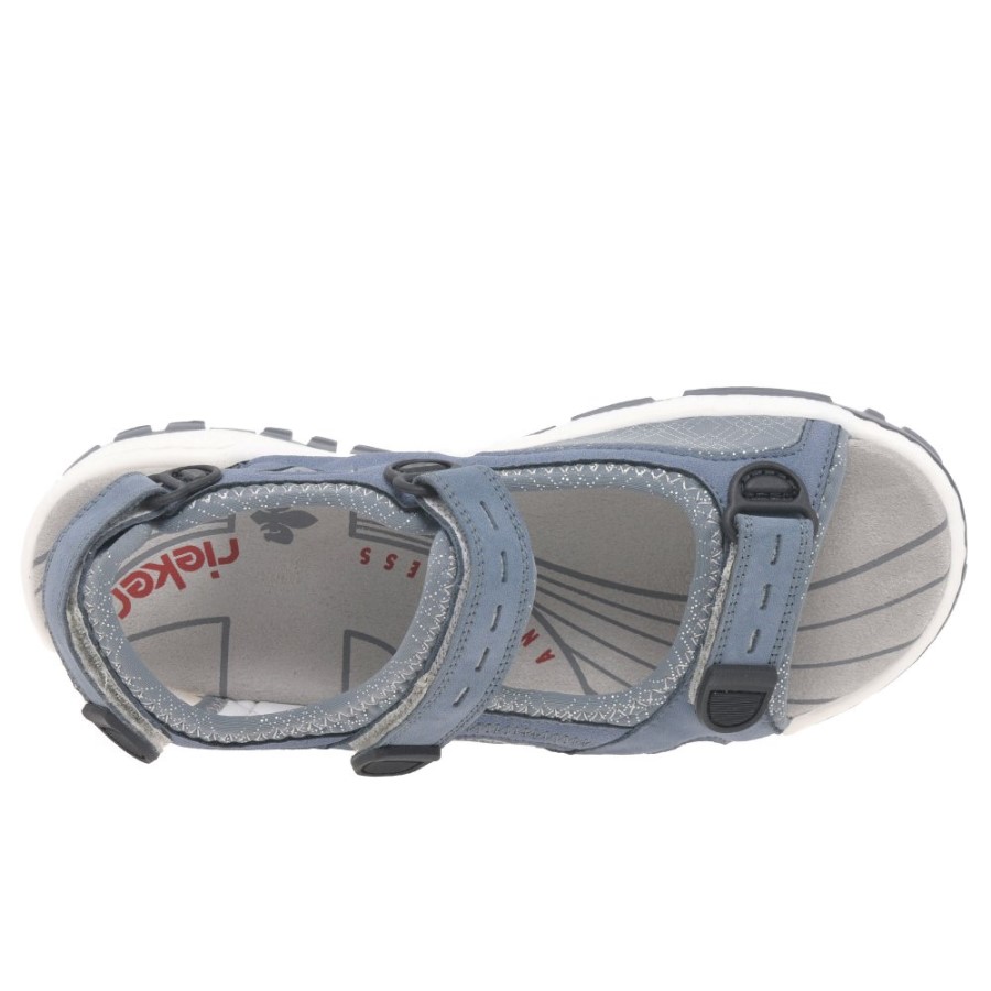 Blugi Rieker Liza Sandale Dama Riptape