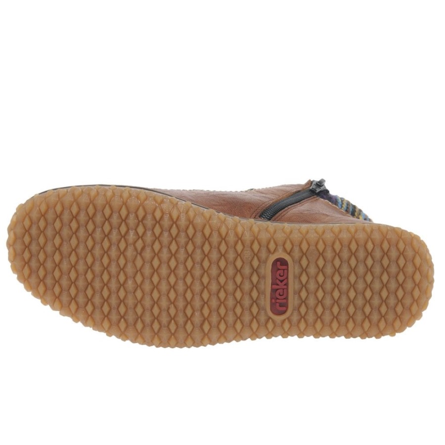 Multi Rieker Poncho Cizme De Mers Pentru Femei