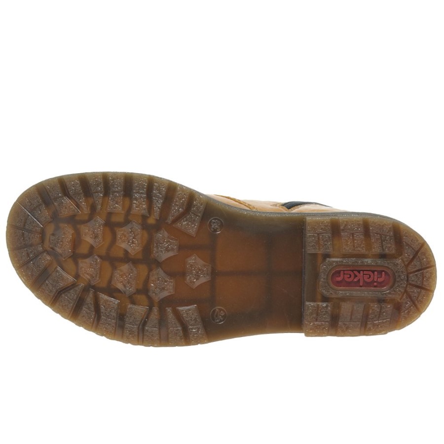 Botine De Dama Mustard Rieker Flame Ii
