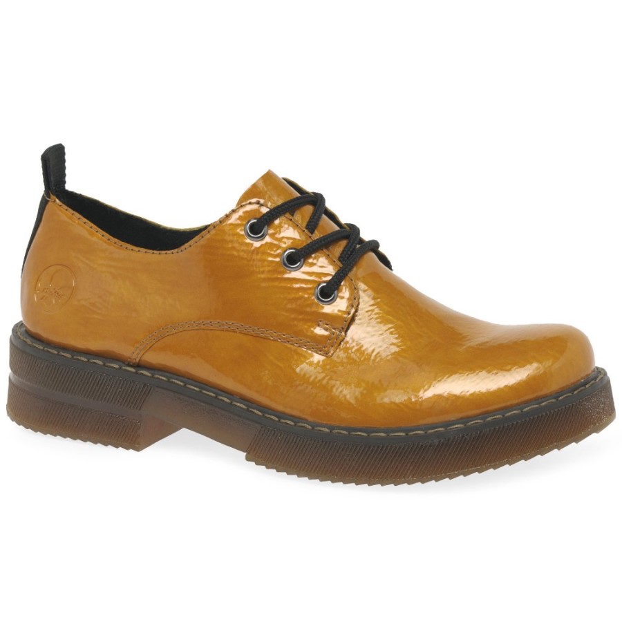 Mustard Rieker France Pantofi Dama