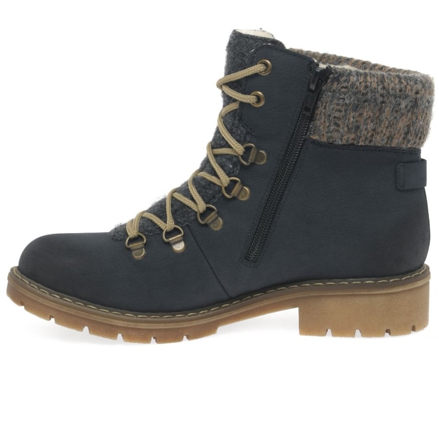 Cizme De Mers Cu Dantelă Casual Pentru Femei Pacific Rieker Peak