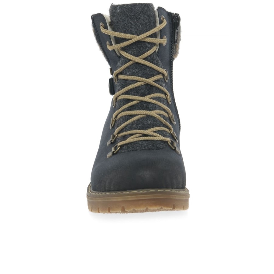 Cizme De Mers Cu Dantelă Casual Pentru Femei Pacific Rieker Peak