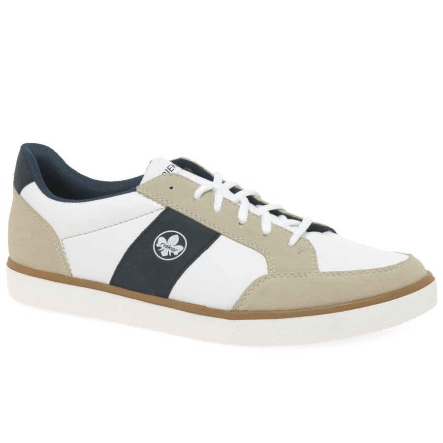 Rieker Berni Bărbați Antrenori Albi