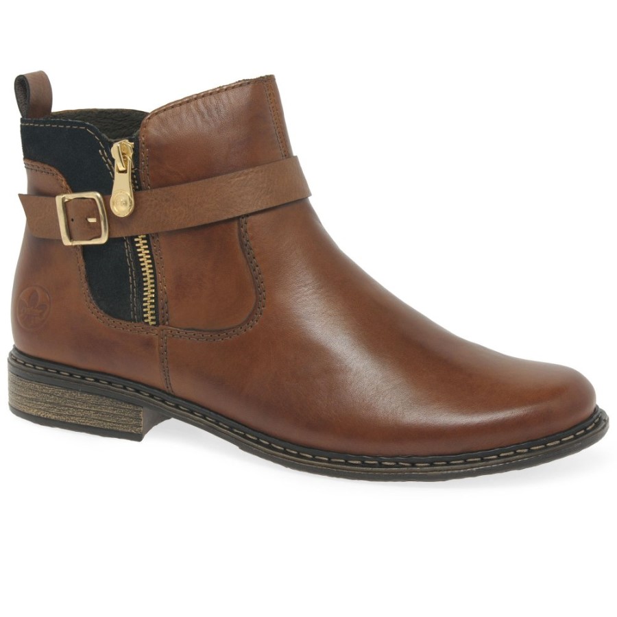 Botine Dama Rieker Bobbi Nut