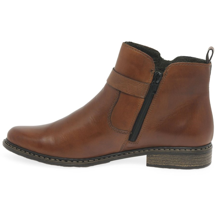 Botine Dama Rieker Bobbi Nut