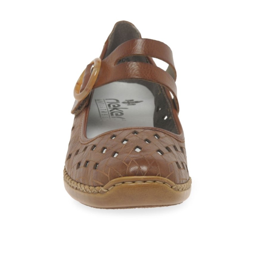 Rieker Deborah Pantofi Dama Mary Jane Cuoio