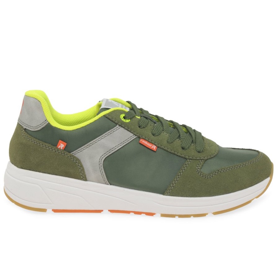 Pantofi De Sport Pentru Bărbați Rieker Ed Verzi